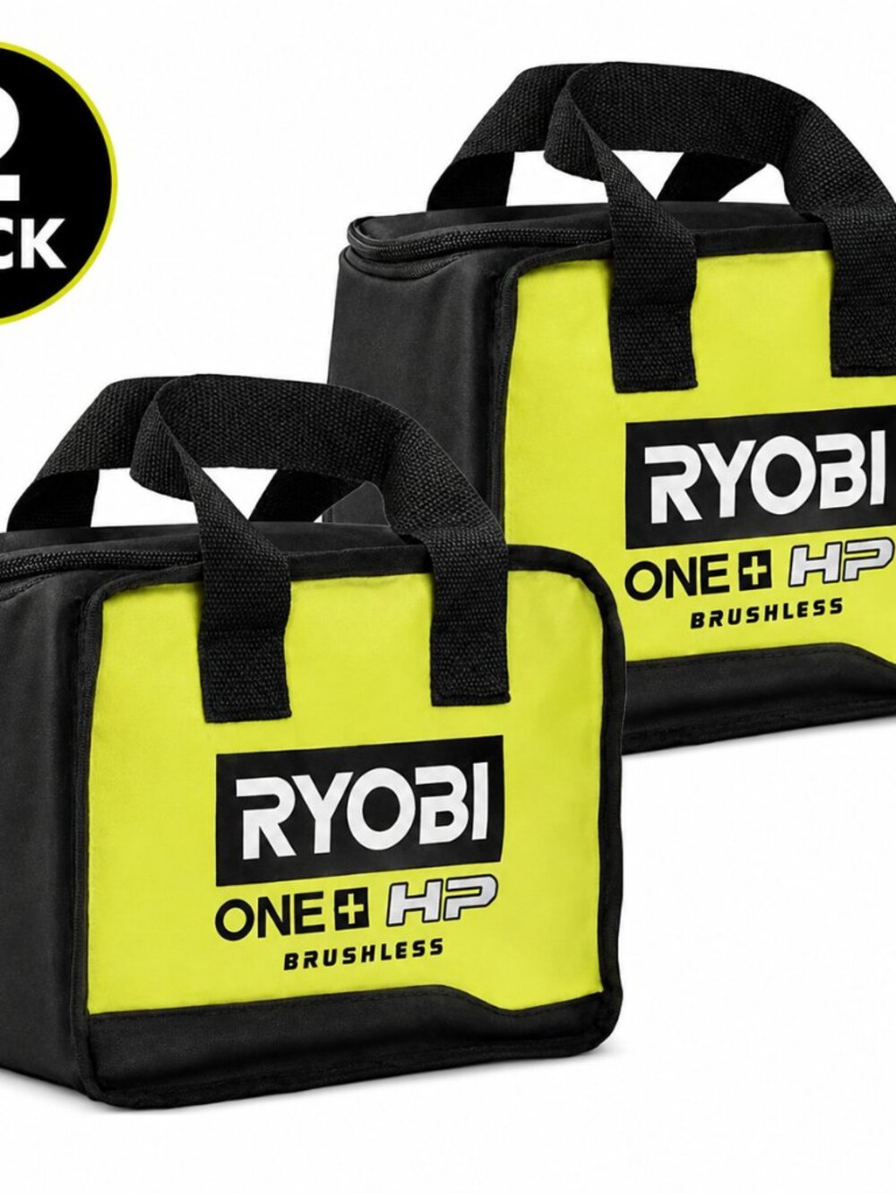 RYOBI ONE+ HP 2 Pack Contractor Heavy Tool Bag 17x10x8 -NEW
